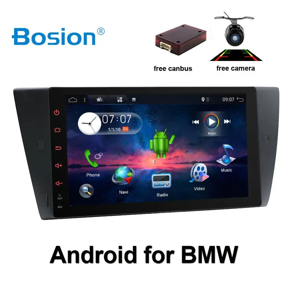 9 дюймовый автомобильный dvd плеер на Android 10 для BMW 3 серии E90 E91 E92 E93 2006 2012 GPS навигатор