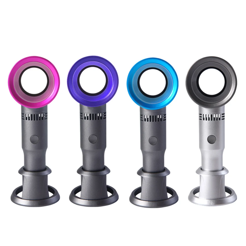 Mini Portable Bladeless Fan Cordless Usb Charging Handheld Cooling Fan Cooler 3 Speed Level Summer Leafless Desktop Fan
Mini Portable Bladeless Fan Cordless Usb Charging Handheld Cooling Fan Cooler 3 Speed Level Summer Leafless Desktop Fan