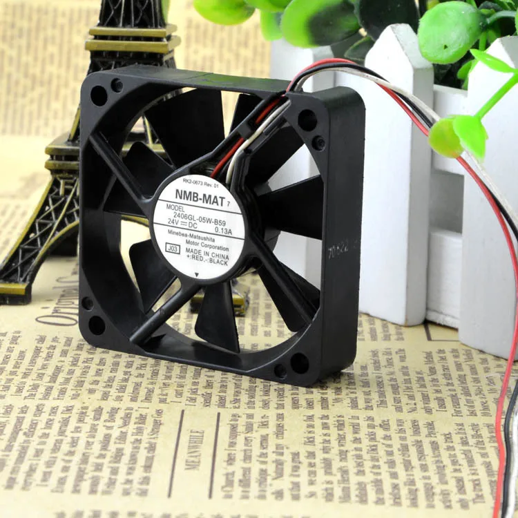 Оригинальный Для НМБ 2406 GL-05W-B59 24V 0.13A6CM 6015 3-жильный Инвертор Вентилятор охлаждения
Оригинальный Для НМБ 2406 GL-05W-B59 24V 0.13A6CM 6015 3-жильный Инвертор Вентилятор охлаждения