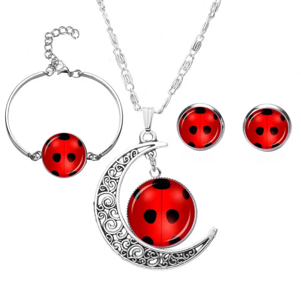 4Pcs/Set Crescent Pendant Ear Stud Earrings Bracelet Necklace Jewelry Pendant Ear Stud Earrings Bracelet Necklace Jewelry
4Pcs/Set Crescent Pendant Ear Stud Earrings Bracelet Necklace Jewelry Pendant Ear Stud Earrings Bracelet Necklace Jewelry