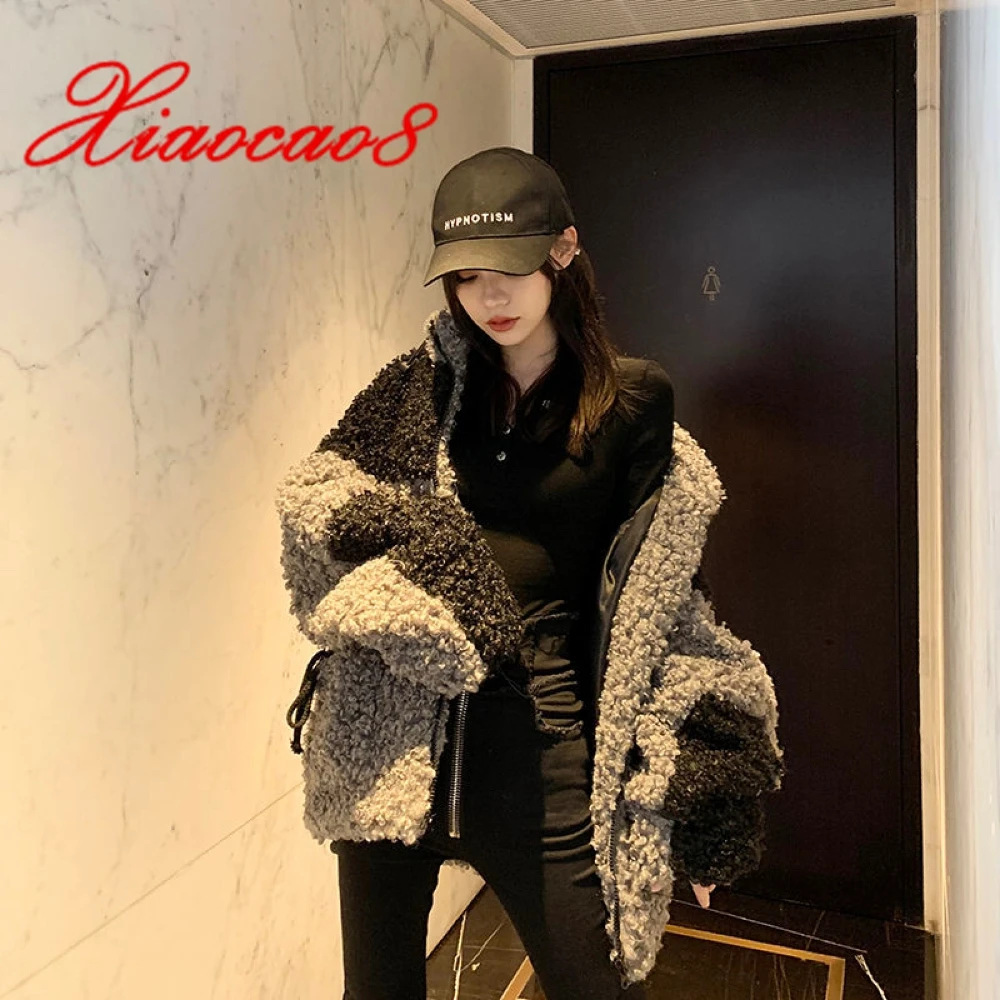 New Fashion Women Jacket 2020 Casual Korean Style Lamb Fur Coat Woman Warm Loose Long Sleeve Thick Out-Coat Winter Clothes
New Fashion Women Jacket 2020 Casual Korean Style Lamb Fur Coat Woman Warm Loose Long Sleeve Thick Out-Coat Winter Clothes