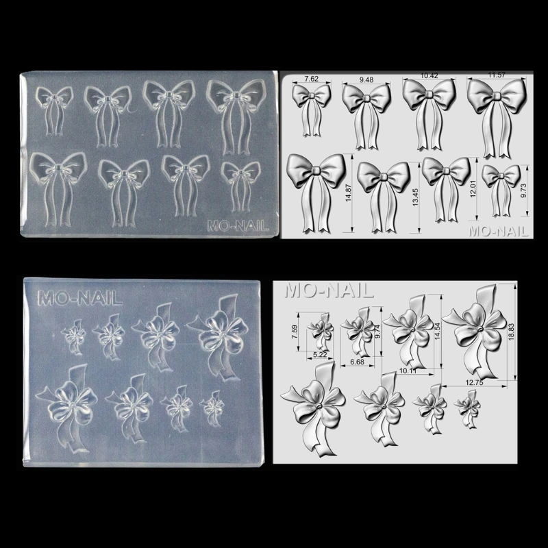 Handmade Super Mini Bowtie Ribbon Silicone Resin Mold Small Bowknot Nail Art Decor Resin Casting Mold Art Craft Tools 
Handmade Super Mini Bowtie Ribbon Silicone Resin Mold Small Bowknot Nail Art Decor Resin Casting Mold Art Craft Tools