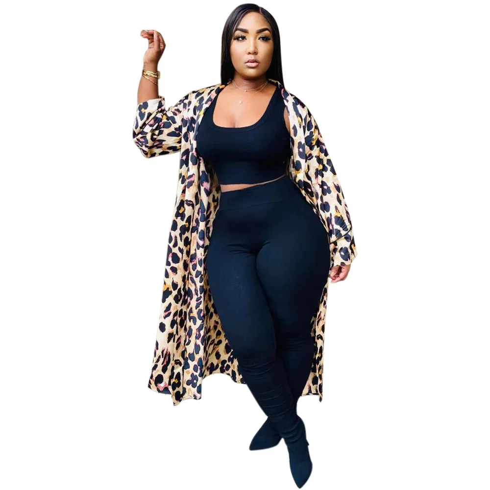 Cheetah Leopard Printed Vintage Maxi Coat Women Fashion Long Sleeve Loose Cardigan Jacket Autumn Female Outerwear Open Stitchs
Cheetah Leopard Printed Vintage Maxi Coat Women Fashion Long Sleeve Loose Cardigan Jacket Autumn Female Outerwear Open Stitchs