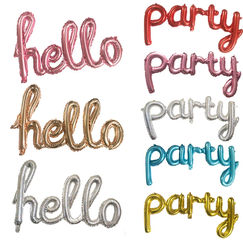 hello letter balloon party balloon golden silver rose gold balloon children birthday party decoration aluminum foil balloon
hello letter balloon party balloon golden silver rose gold balloon children birthday party decoration aluminum foil balloon