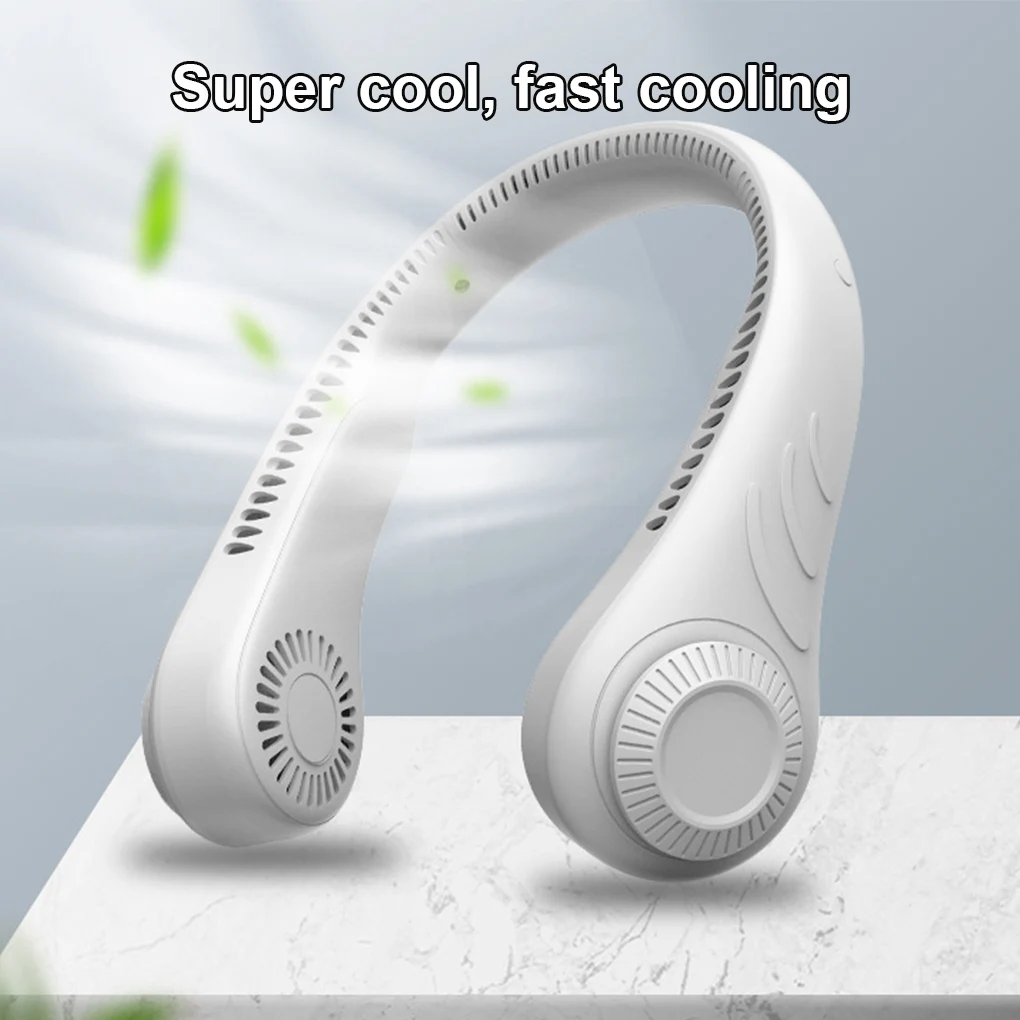 2PCS Portable Mini Bladeless Neck Fan 4000mAh USB Rechargeable Fan Mute Sports Fans for Home Outdoor Neckband Fans Air Cooler
2PCS Portable Mini Bladeless Neck Fan 4000mAh USB Rechargeable Fan Mute Sports Fans for Home Outdoor Neckband Fans Air Cooler