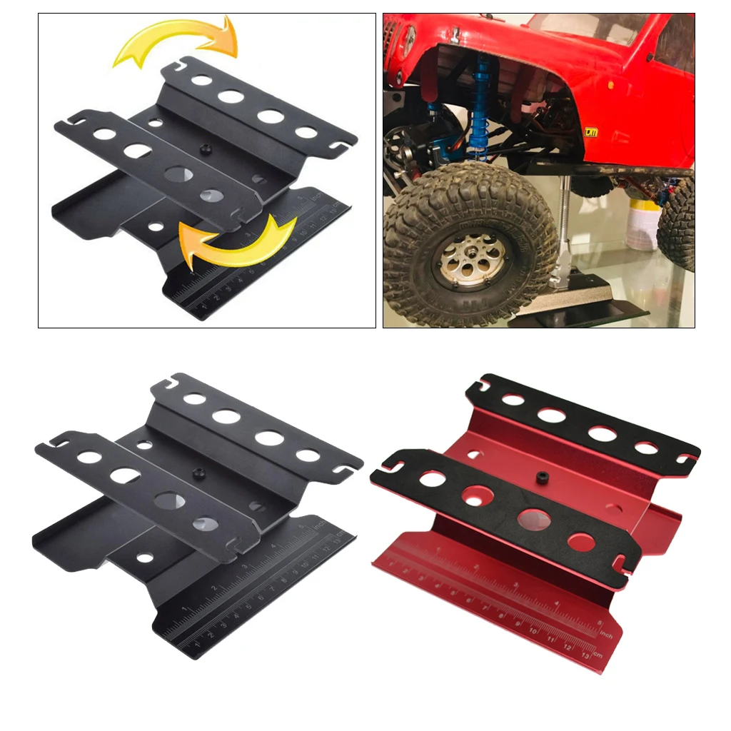 RC Car Repair Station 360 Rotary Alloy Repair Station Work Stand Replacement for 1/81/10 RC Car Model