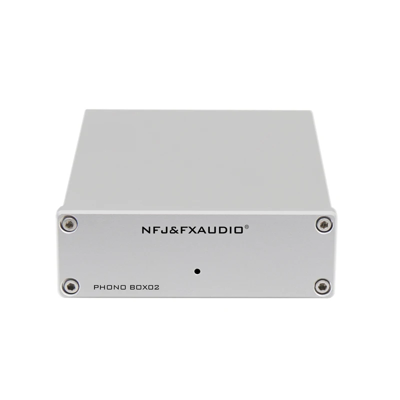 FX-AUDIO BOX02 Phono Preamp Electronic Audio Stereo MM/MC Phonograph Turntable Preamplifier with DC 12V
FX-AUDIO BOX02 Phono Preamp Electronic Audio Stereo MM/MC Phonograph Turntable Preamplifier with DC 12V