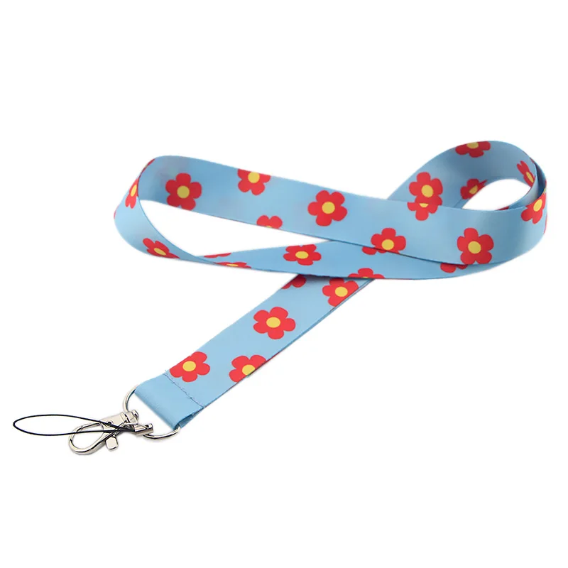 CA90 Small Red Flower Lanyards Cool Neck Strap Mobile Phone Keys ID Card Holder Lanyard For Keys DIY Hanging Rope Lanyards
CA90 Small Red Flower Lanyards Cool Neck Strap Mobile Phone Keys ID Card Holder Lanyard For Keys DIY Hanging Rope Lanyards