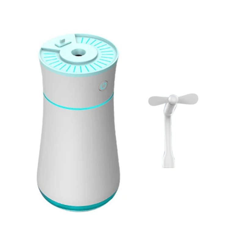 300Ml 3 in 1 Air Humidifier Aroma Diffuser with Fan and LED Night Lights USB Rechargeable Essential Oil Diffuser
300Ml 3 in 1 Air Humidifier Aroma Diffuser with Fan and LED Night Lights USB Rechargeable Essential Oil Diffuser