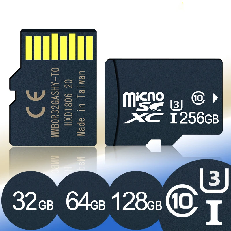 Карта Micro SD карты памяти 256 ГБ 128 оперативной 32 Гб встроенной 64 16 MicroSD Максимум 80 м/с