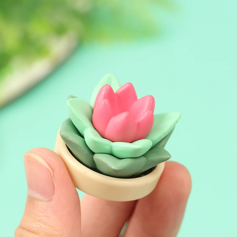 1Pc Doll Potted Plant Flower Model Dollhouse Miniature Potted Succulent Plant Doll Toy
1Pc Doll Potted Plant Flower Model Dollhouse Miniature Potted Succulent Plant Doll Toy