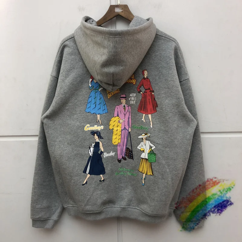 Oversized GOODBOY XOXOGOODBOY Hoodie Men Women Best Quality Anime Cartoon Characters Pullovers Sweatshirts
Oversized GOODBOY XOXOGOODBOY Hoodie Men Women Best Quality Anime Cartoon Characters Pullovers Sweatshirts