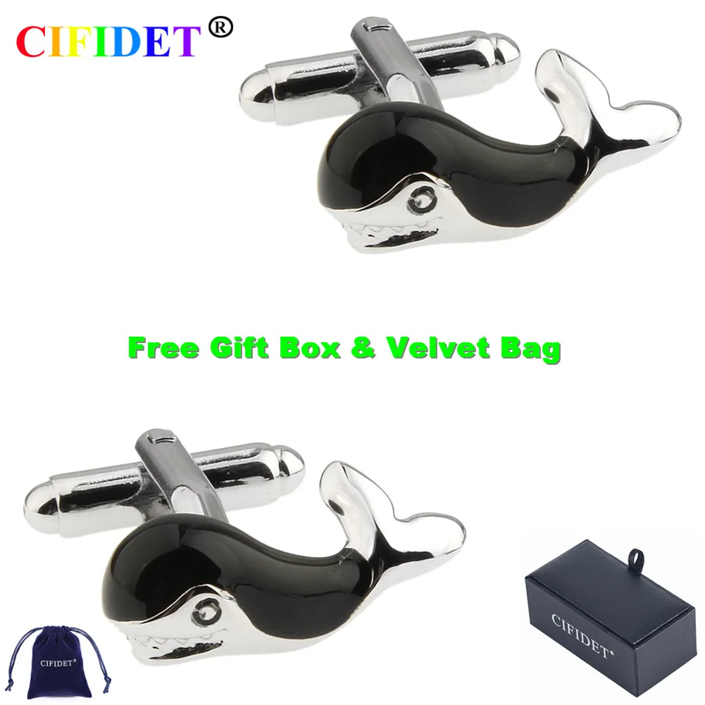 Модная черная запонка CIFIDET с животными кофта с Китом запонка с бархатной сумкой и подарочной коробкой ювелирные аксессуары подарок для мужч...
Модная черная запонка CIFIDET с животными кофта с Китом запонка с бархатной сумкой и подарочной коробкой ювелирные аксессуары подарок для мужч...