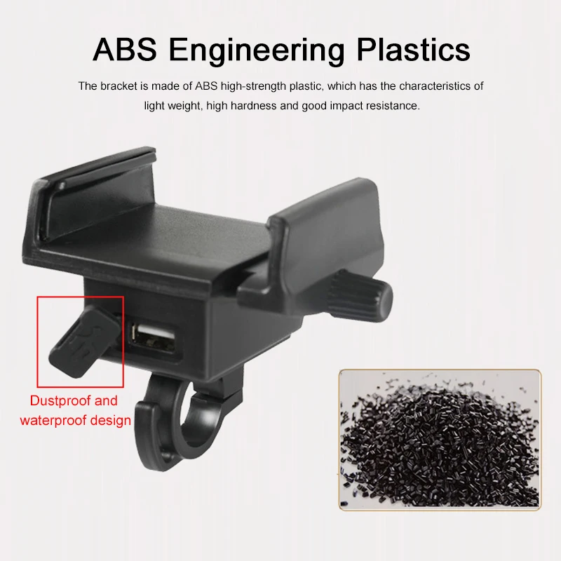 Bicycle Mobile Phone Holder For Motorcycle Universal USB Waterproof Charger Cellphone Bracket Chargeable MTB Bike Charging Stand
Bicycle Mobile Phone Holder For Motorcycle Universal USB Waterproof Charger Cellphone Bracket Chargeable MTB Bike Charging Stand