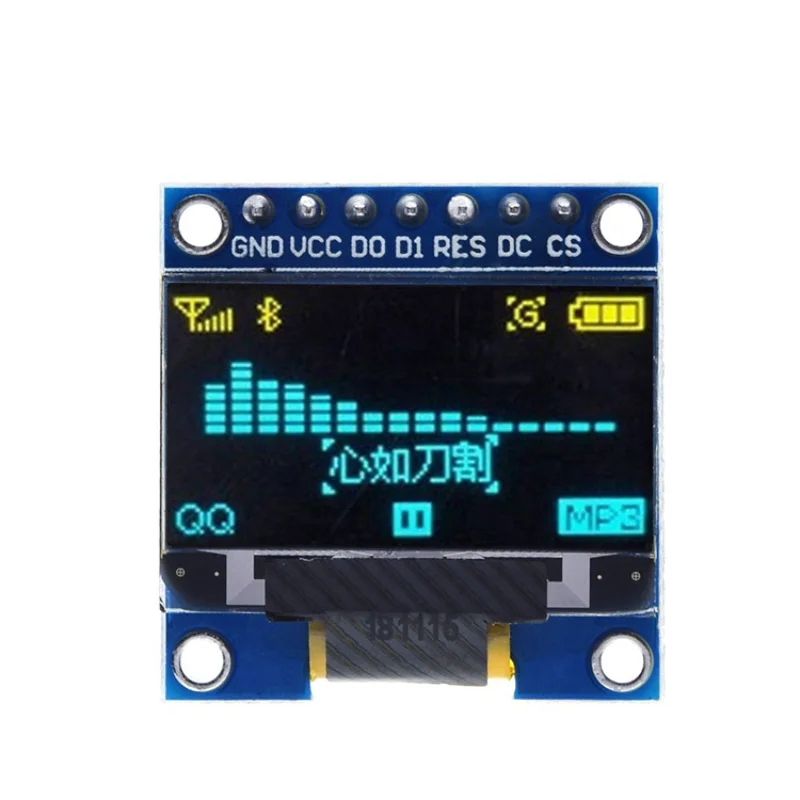 0.96 inch oled IIC Serial White OLED Display Module 128X64 I2C SSD1306 12864 LCD Screen Board GND VDD SCK SDA for Arduino
0.96 inch oled IIC Serial White OLED Display Module 128X64 I2C SSD1306 12864 LCD Screen Board GND VDD SCK SDA for Arduino