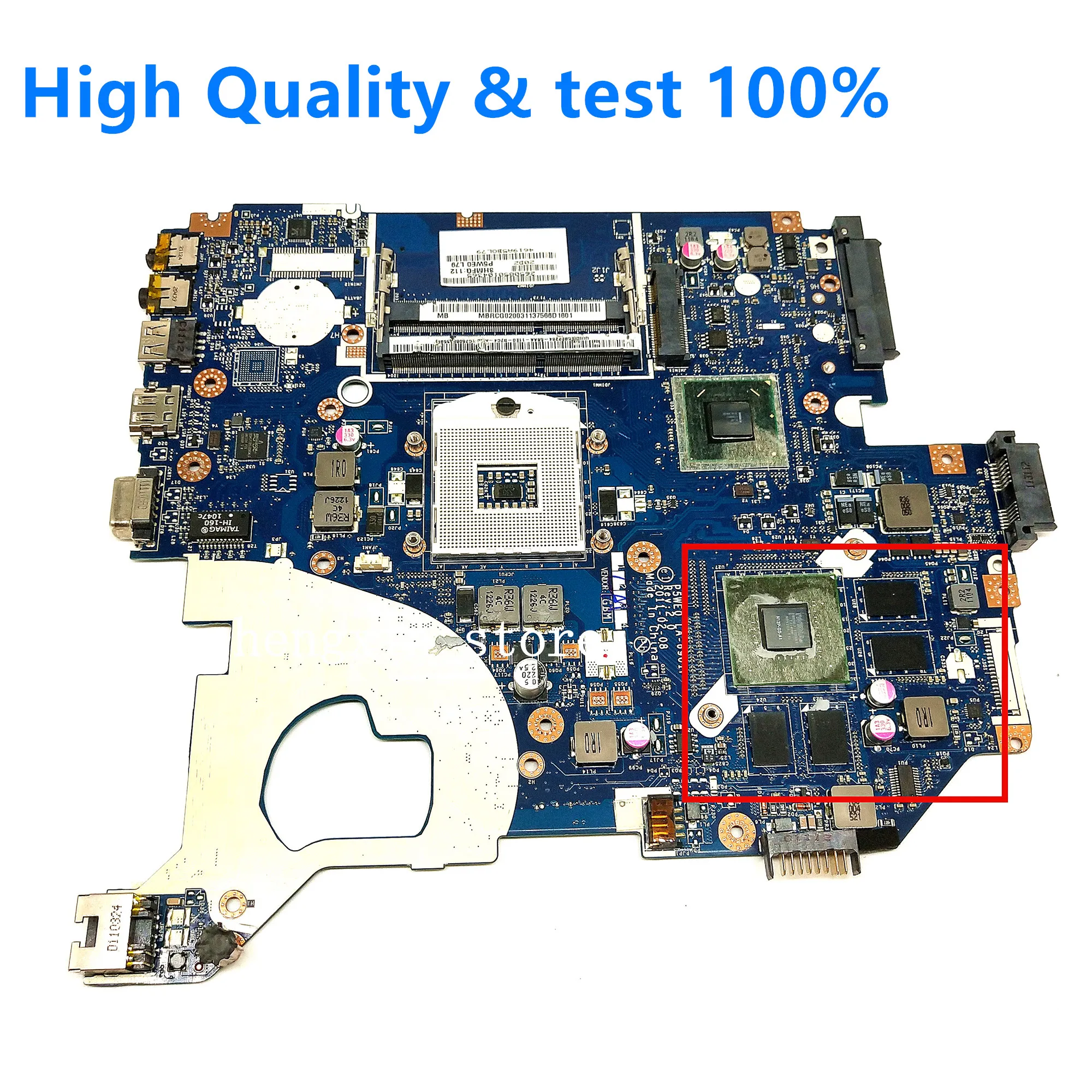 Материнская плата MBRCG02003 P5WE0 для ноутбука Acer Aspire 5750 5750G MB.RCG02.006 DDR3 GT540M
Материнская плата MBRCG02003 P5WE0 для ноутбука Acer Aspire 5750 5750G MB.RCG02.006 DDR3 GT540M