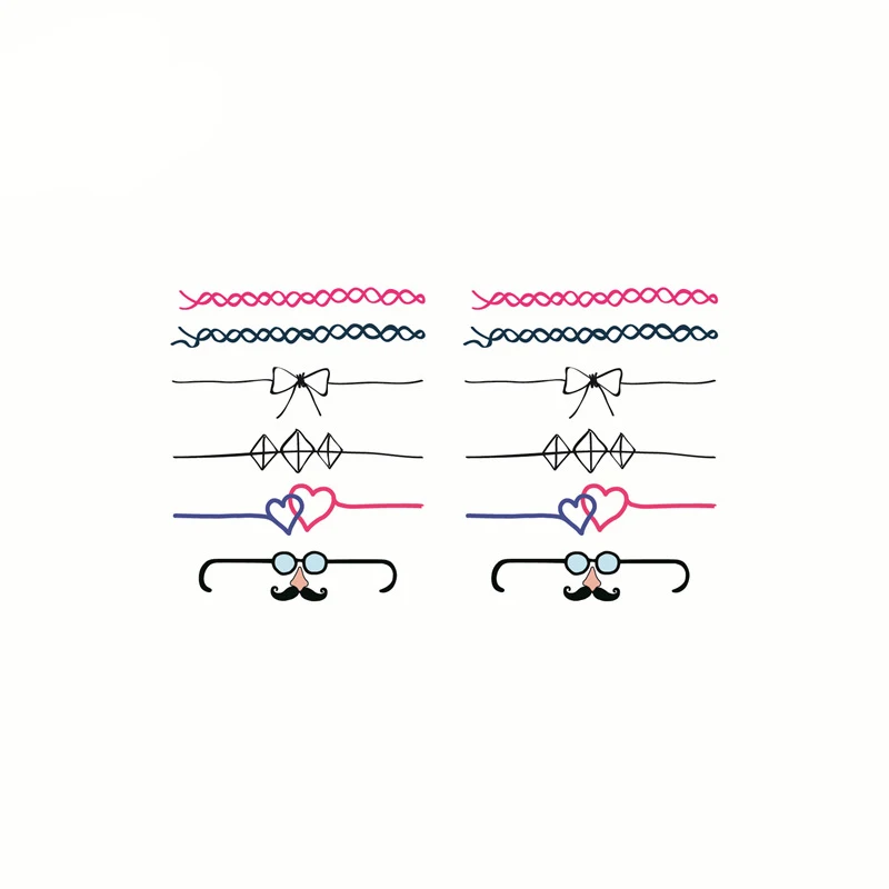 Waterproof Temporary Tattoo Sticker Cartoon Design Cute Ring Sticker Finger Sticker Body Art Small Sticker Men Women
Waterproof Temporary Tattoo Sticker Cartoon Design Cute Ring Sticker Finger Sticker Body Art Small Sticker Men Women