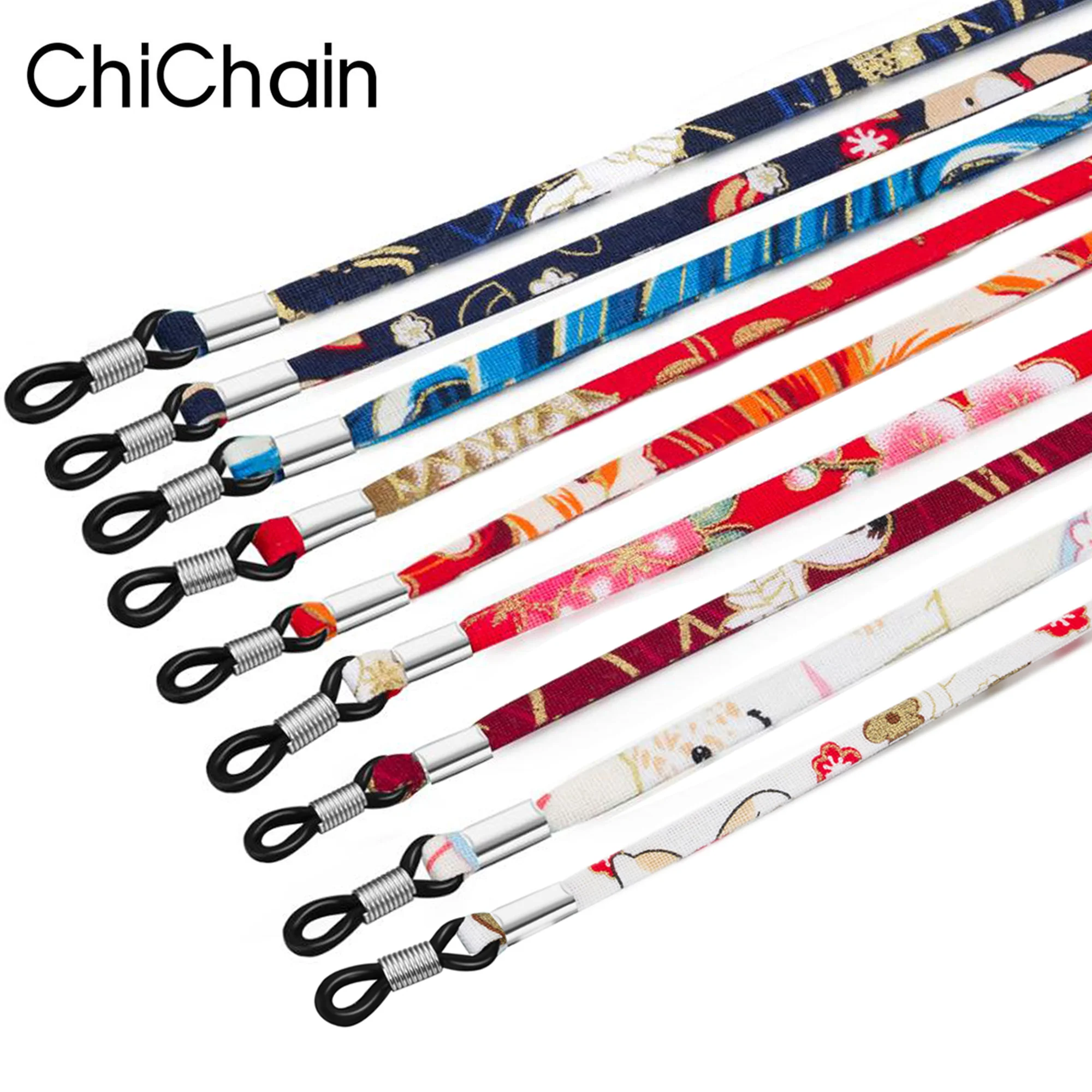 Classic Contrast Patchwork Glasses Chain with Universal Silicon Anti-skid Holder Strap Rope Eyewear Cord 9 colours in option
Classic Contrast Patchwork Glasses Chain with Universal Silicon Anti-skid Holder Strap Rope Eyewear Cord 9 colours in option