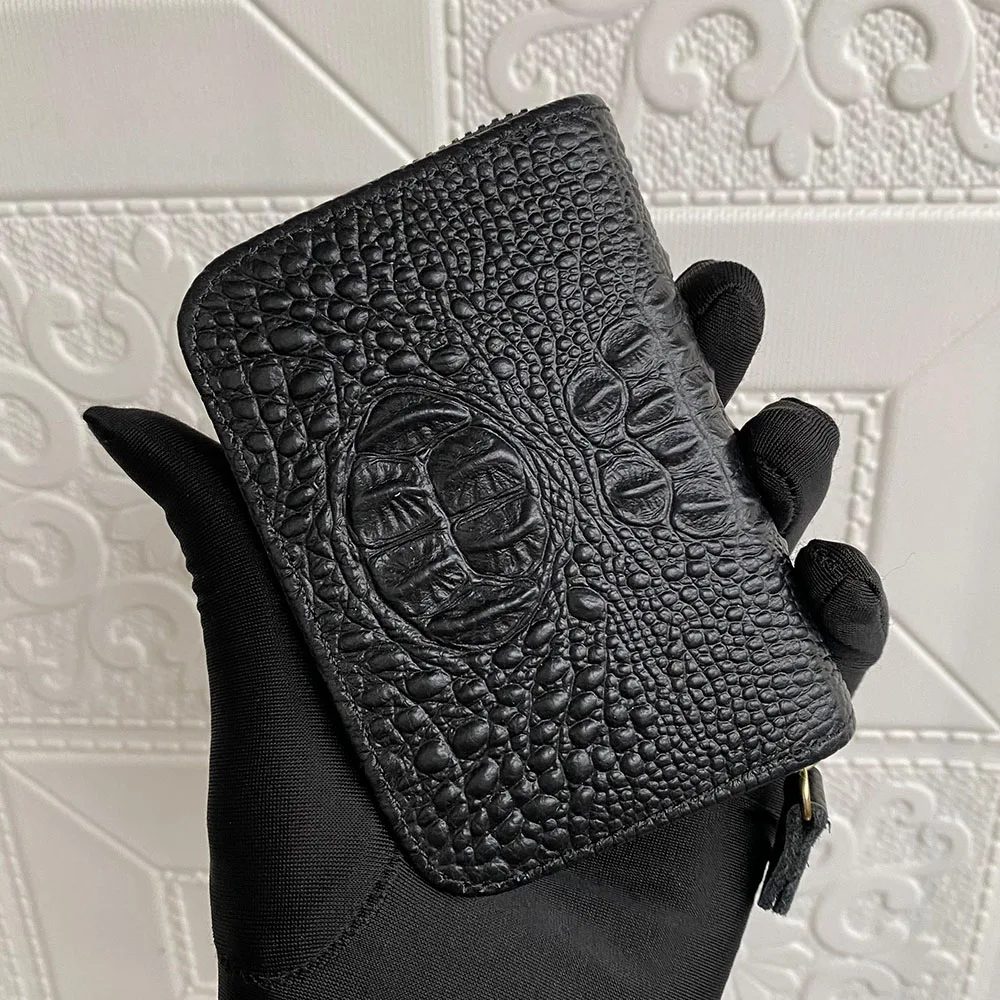 Crocodile Pattern Luxury Brand High Quality Leather Coin Purse Female organ Business Card Case Cowhide Zipper Mens Short Wallet
Crocodile Pattern Luxury Brand High Quality Leather Coin Purse Female organ Business Card Case Cowhide Zipper Mens Short Wallet