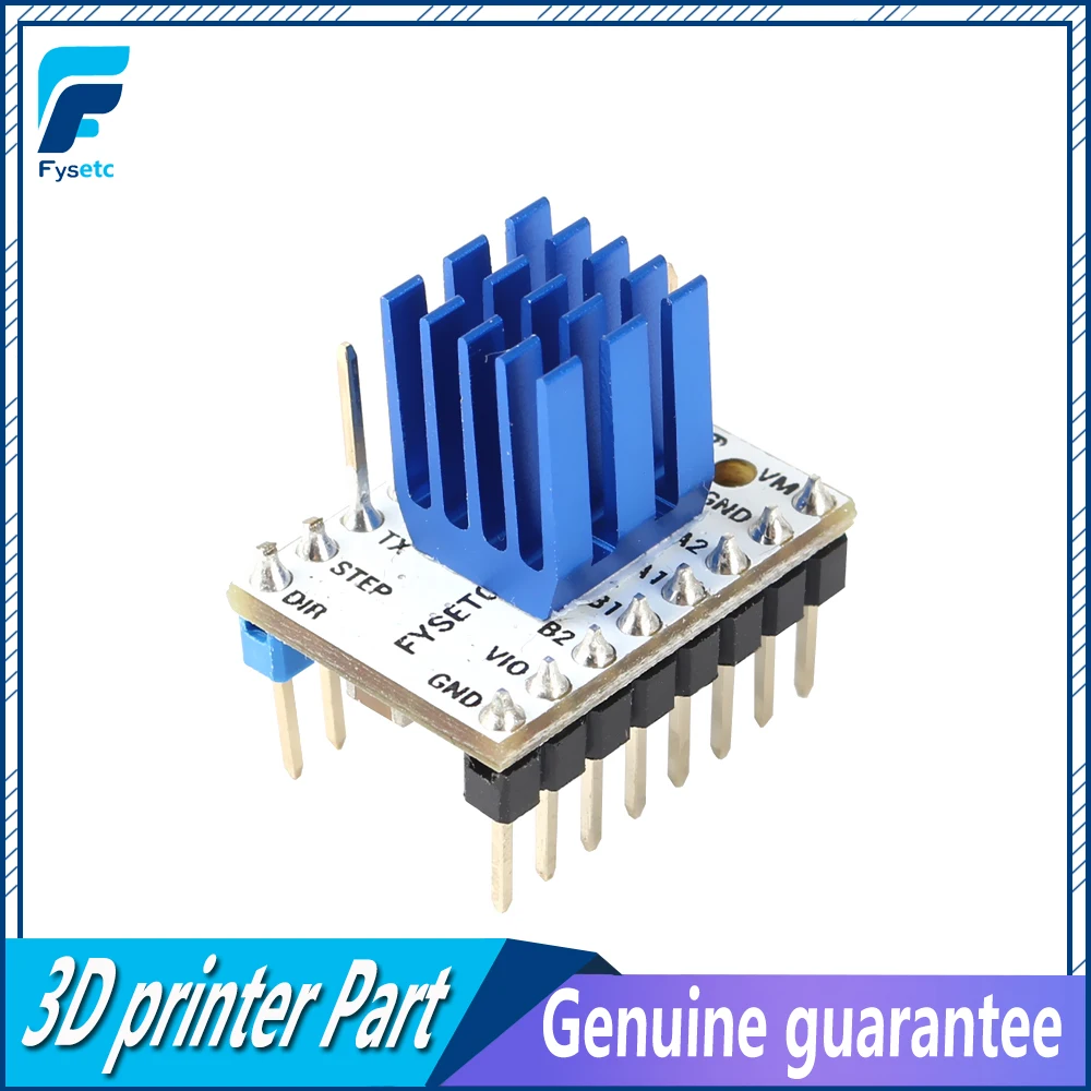 TMC2209 v3.0 UART Stepping Motor Driver Stepsticks Mute Driver 256 Microsteps Current 2.8A Peak VS TMC2208 TMC2100
TMC2209 v3.0 UART Stepping Motor Driver Stepsticks Mute Driver 256 Microsteps Current 2.8A Peak VS TMC2208 TMC2100