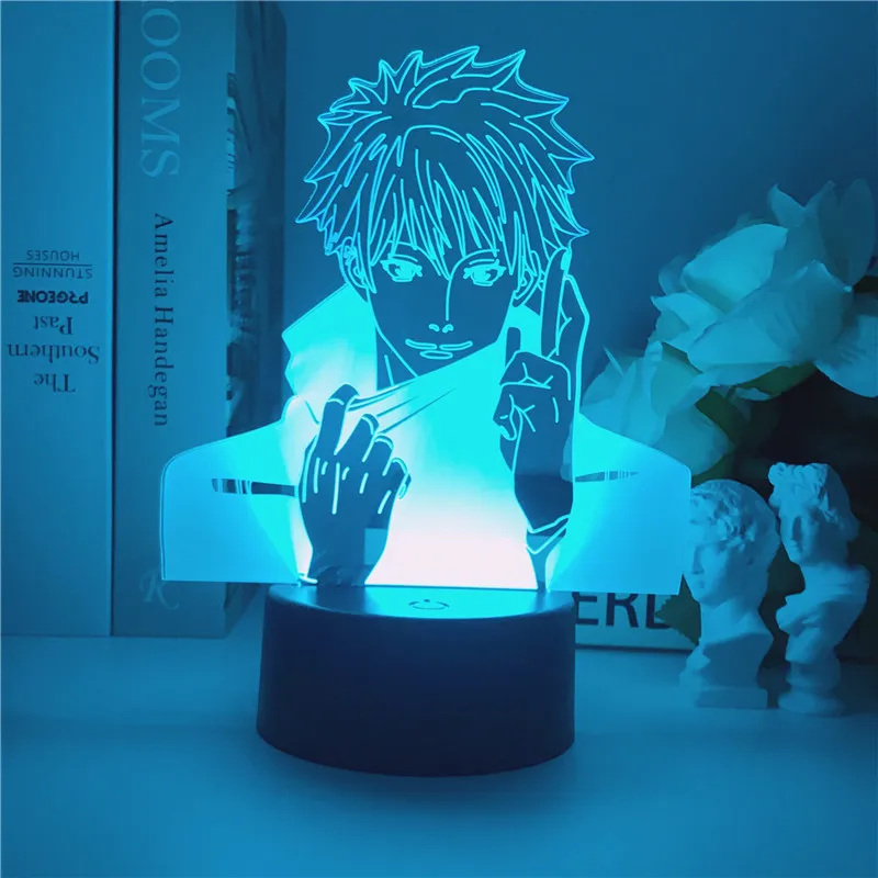 Jujutsu Kaisen 3D Illusion LED Night Light Manga Anime Gojo Satoru Fans Kids Creative Gifts Desk Table Lamp RGB Flash Mode Color
Jujutsu Kaisen 3D Illusion LED Night Light Manga Anime Gojo Satoru Fans Kids Creative Gifts Desk Table Lamp RGB Flash Mode Color