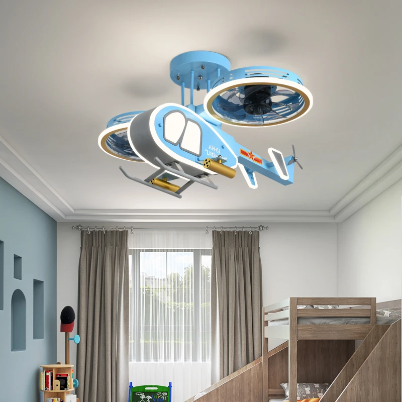 New LED Ceiling Fans with Lights for Baby room boys Girls bedroom Cartoon Airplane Ceiling fan lamp for Kindergarten classroom
New LED Ceiling Fans with Lights for Baby room boys Girls bedroom Cartoon Airplane Ceiling fan lamp for Kindergarten classroom