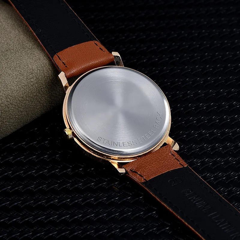 2021 New Fashion Women Arabic Numerals Dial Watches Leather Watchband Quartz Clock Zegarek Damski | Наручные часы