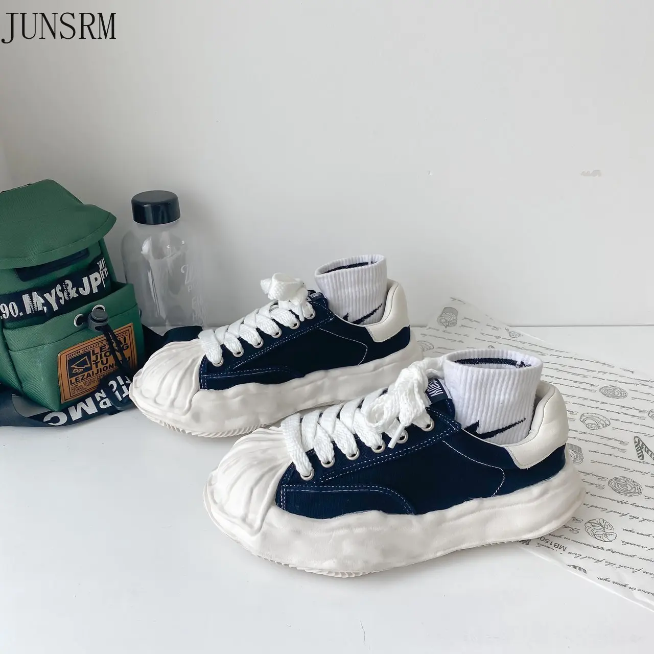 Women's Shoes Sneakers Spring Walking Platform Shoes Platform Fashion Vulcanized Shoes Women's Lace-up Comfortable Casual Shoes
Women's Shoes Sneakers Spring Walking Platform Shoes Platform Fashion Vulcanized Shoes Women's Lace-up Comfortable Casual Shoes