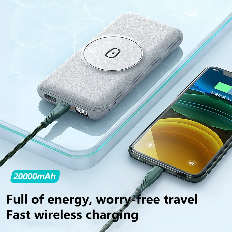 Power bank 10000mAh magnetic wireless charging 20w super fast charging portable back clip external battery charger for iphone12
Power bank 10000mAh magnetic wireless charging 20w super fast charging portable back clip external battery charger for iphone12