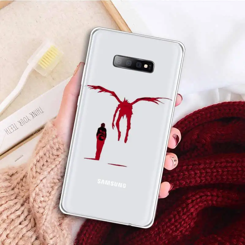 Death Note Ryuk japanese Anime Manga Phone Case Transparent For Samsung Galaxy A 71 21s S note 8 9 10 plus 20 ultra
Death Note Ryuk japanese Anime Manga Phone Case Transparent For Samsung Galaxy A 71 21s S note 8 9 10 plus 20 ultra