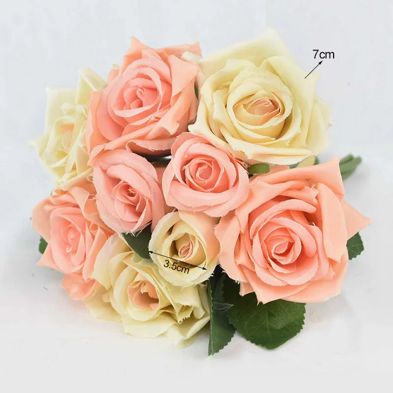 Artificial Rose Flower High Quality Fake Flower Silk Rose Artificial Flower For Wedding Birthday Party Home Decoration Supplies
Artificial Rose Flower High Quality Fake Flower Silk Rose Artificial Flower For Wedding Birthday Party Home Decoration Supplies