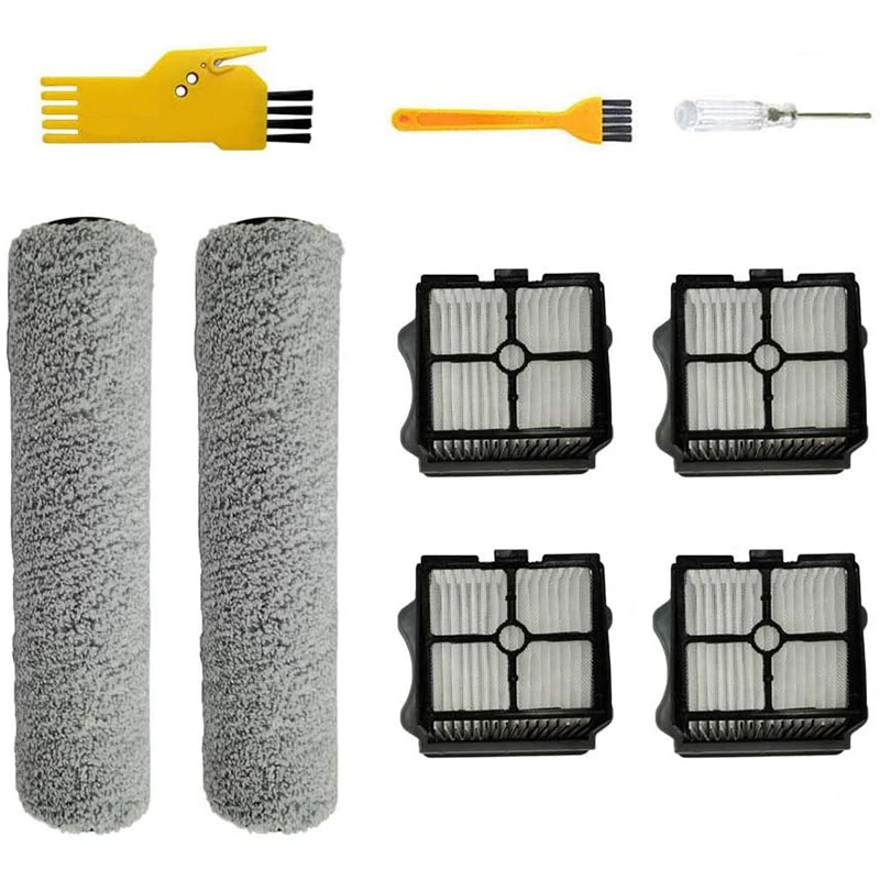 Roller Brushes Filters for Tineco IFLOOR Tineco IFLOOR PLUS TINECO Floor One Cordless Wet Dry Vacuum Cleaners Kit
Roller Brushes Filters for Tineco IFLOOR Tineco IFLOOR PLUS TINECO Floor One Cordless Wet Dry Vacuum Cleaners Kit