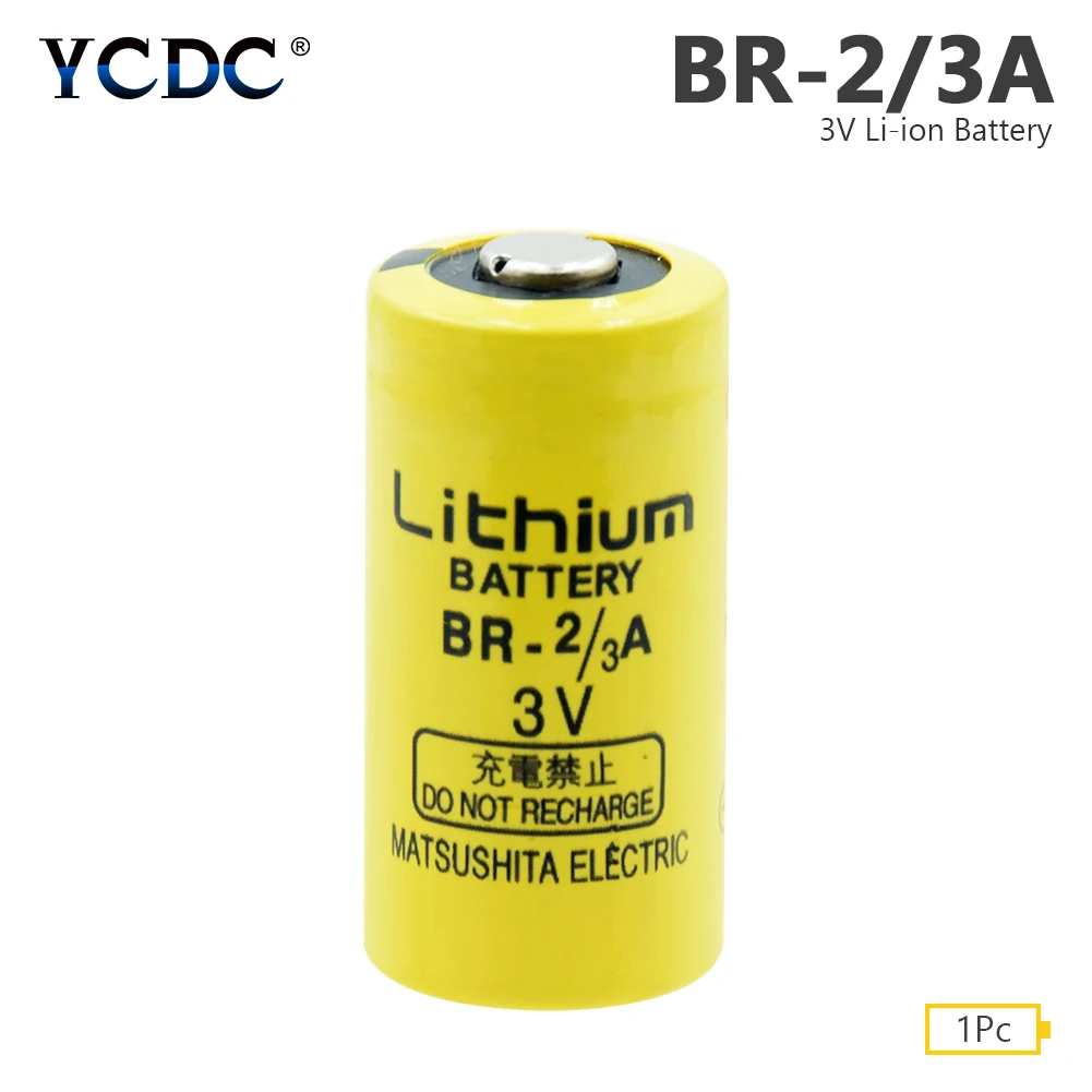 Литий ионный аккумулятор BR2/3AE2P / BR2/3A/CR17335 3 в 1200 мАч сменные батареи для счетчиков