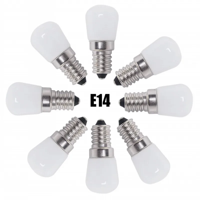 

E14 E12 COB LED Light Mini Blub 2835 SMD AC220V Glass Lamp for Refrigerator Fridge Freezer sewing machine Home Lighting