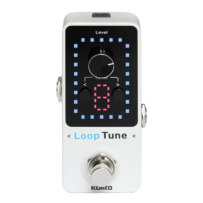 KOKKO Guitar Pedal Effect FLP-2T Loop Tune Floor Recording Looper W/Built-In Tuner Option Effect
KOKKO Guitar Pedal Effect FLP-2T Loop Tune Floor Recording Looper W/Built-In Tuner Option Effect