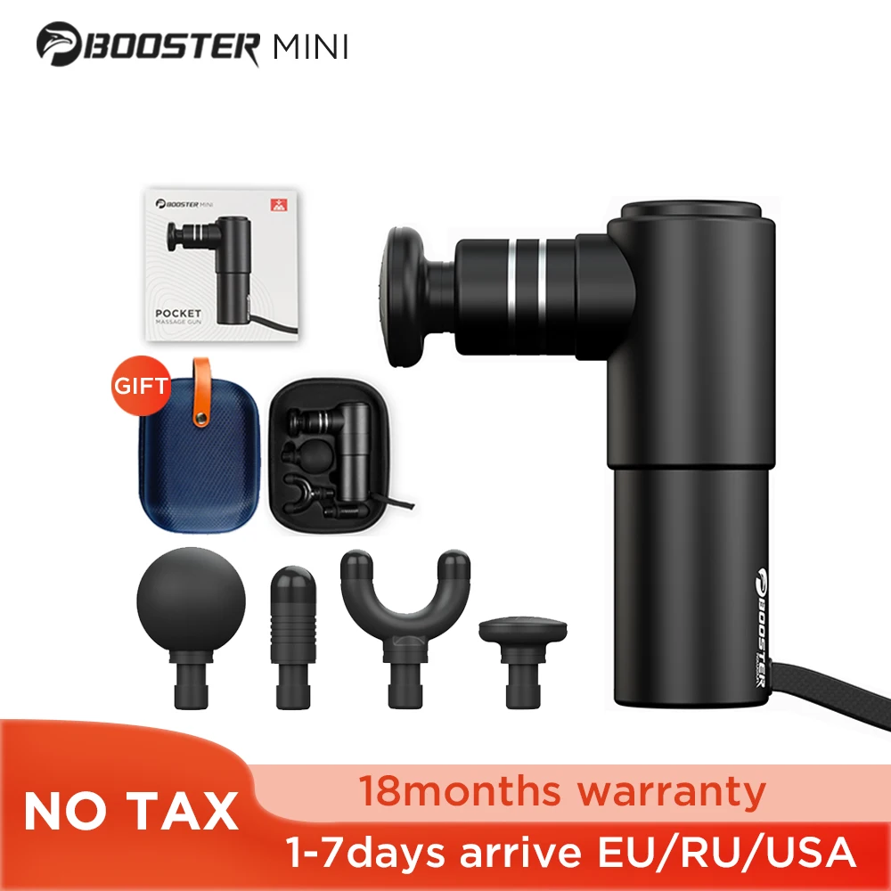 BOOSTER Mini Electric Muscle Massage Gun Pocket Neck Muscle Massager Pain Therapy for Body Massage Relaxation Pain Relief
BOOSTER Mini Electric Muscle Massage Gun Pocket Neck Muscle Massager Pain Therapy for Body Massage Relaxation Pain Relief