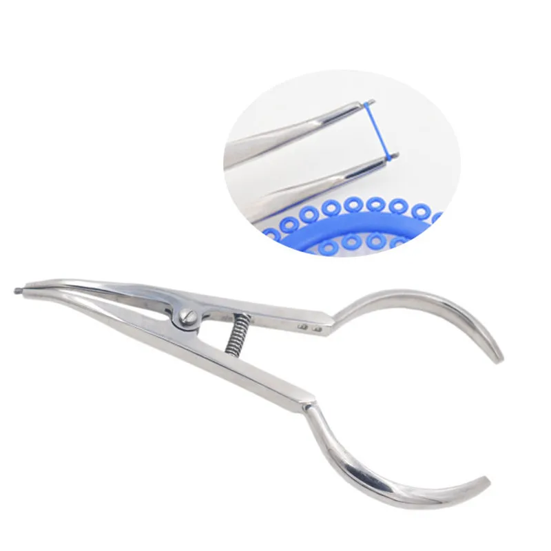 Orthodontic Elastic Separators Circle Placement Pliers Dental Separator Placing Plier Rubber Ring Steiner Ligature Ties Forceps
Orthodontic Elastic Separators Circle Placement Pliers Dental Separator Placing Plier Rubber Ring Steiner Ligature Ties Forceps