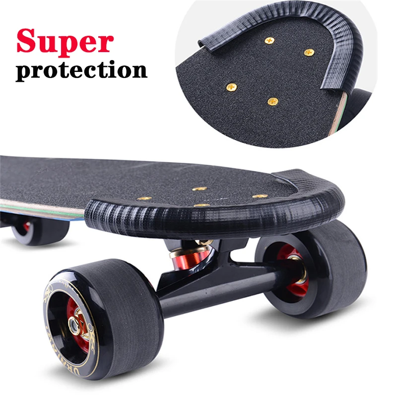 2pcs/set Skateboard Deck Guards Protector Universal Double Rocker Board Longboard Edge Nose Tail Bump Protection Bumper Cover
2pcs/set Skateboard Deck Guards Protector Universal Double Rocker Board Longboard Edge Nose Tail Bump Protection Bumper Cover