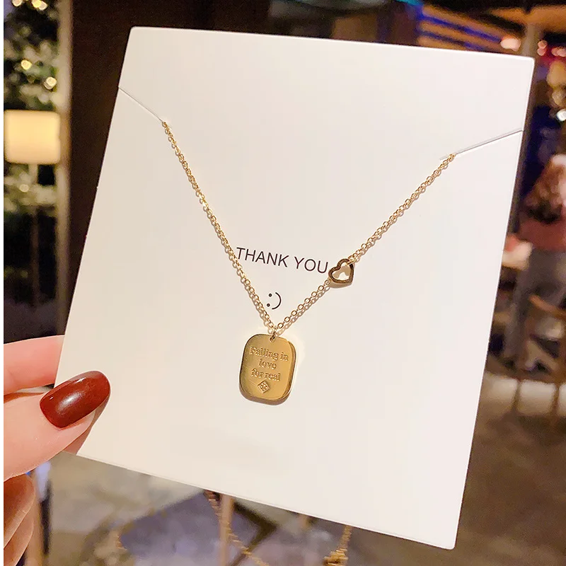 2021 new retro simple niche design sense necklace necklace ladies pendant jewelry gift
2021 new retro simple niche design sense necklace necklace ladies pendant jewelry gift