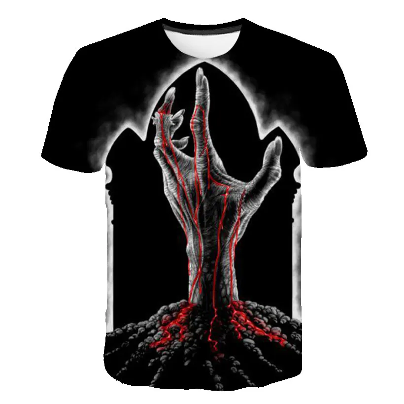 2020 Men's 3d Printed Skull Series Casual T-shirt Men And Women Fashion Wild 3dt Shirt Short-sleeved Shirt T-shirt Black Top
2020 Men's 3d Printed Skull Series Casual T-shirt Men And Women Fashion Wild 3dt Shirt Short-sleeved Shirt T-shirt Black Top