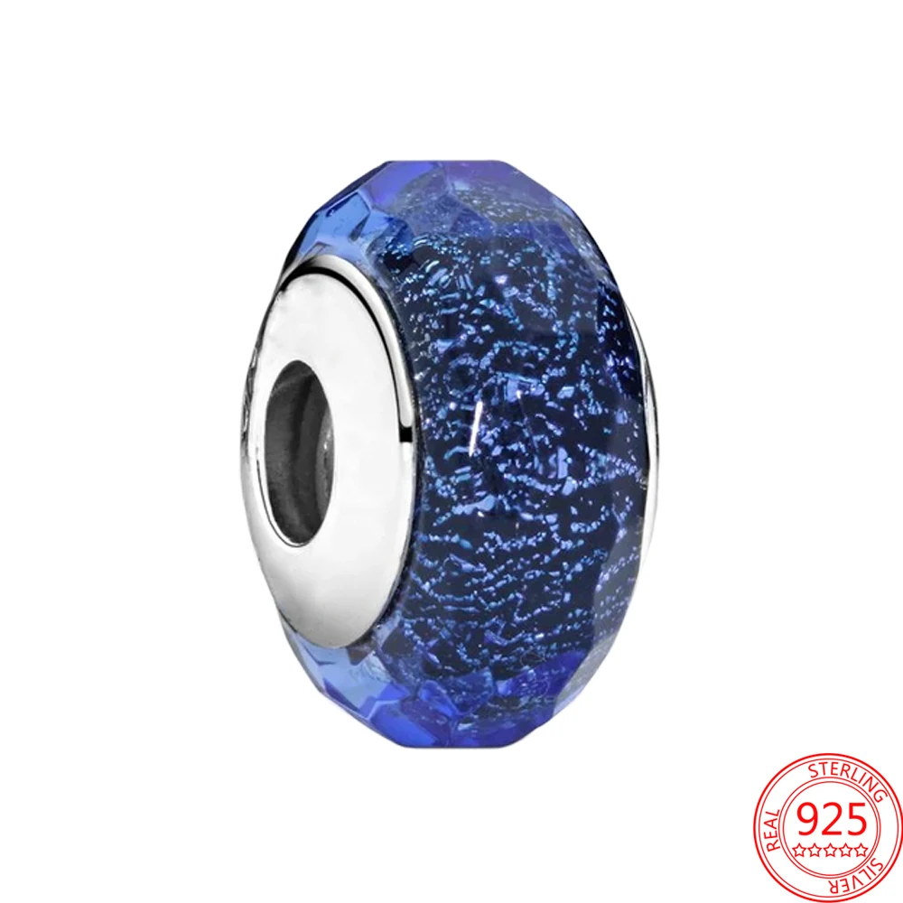 New 925 Sterling Silver Fit Original Pandora Bracelet Bangles Festival Jewelry Gift Blue Murano Glass Beads Women Charm Pendant
New 925 Sterling Silver Fit Original Pandora Bracelet Bangles Festival Jewelry Gift Blue Murano Glass Beads Women Charm Pendant