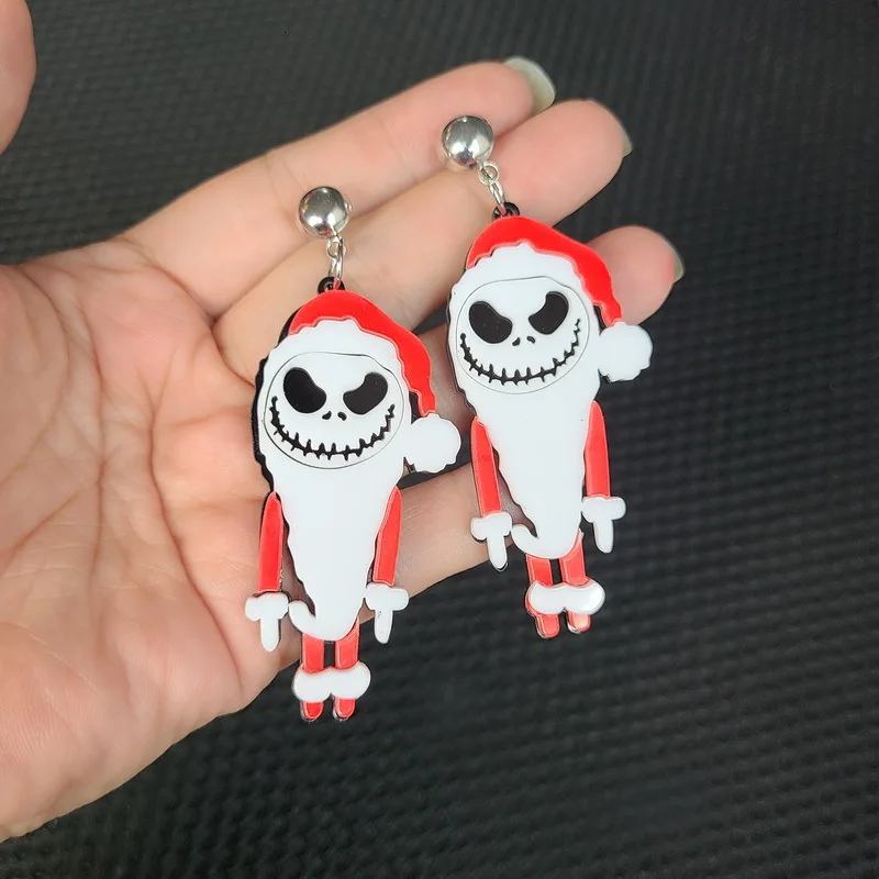 Halloween Santa Earrings for Women Acrylic Terror Unusual Earrings for Men Earrings Trendy 2020 Christmas
Halloween Santa Earrings for Women Acrylic Terror Unusual Earrings for Men Earrings Trendy 2020 Christmas