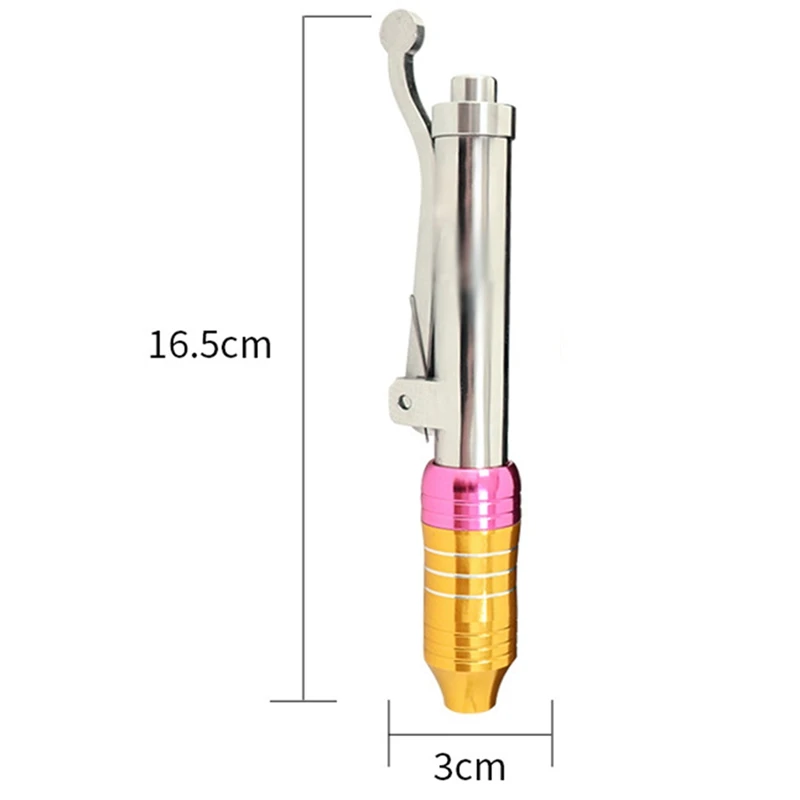 High Pressure Hyaluronic Acid Pen High Density Metal for Anti Wrinkle Lip Injection Hyaluron Pen Atomizer Hyaluron Pen
High Pressure Hyaluronic Acid Pen High Density Metal for Anti Wrinkle Lip Injection Hyaluron Pen Atomizer Hyaluron Pen