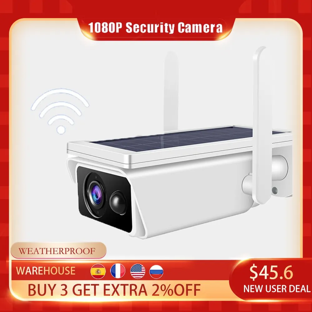 Камера видеонаблюдения с солнечной батареей и Wi-Fi
Камера видеонаблюдения с солнечной батареей и Wi-Fi