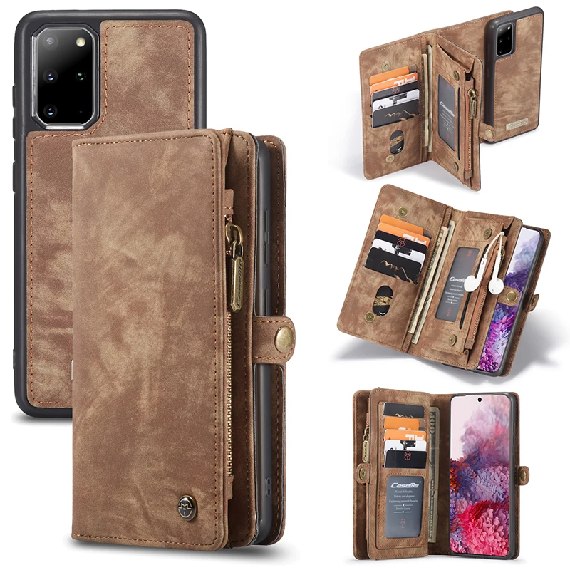 For Samsung Galaxy S20 S20 Plus Case Detachable Magnetic Zipper Wallet Cover for Samsung S20 Ultra 14 Card Holders Flip Case
For Samsung Galaxy S20 S20 Plus Case Detachable Magnetic Zipper Wallet Cover for Samsung S20 Ultra 14 Card Holders Flip Case