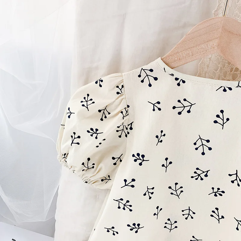 Girls Summer Bubble Floral Sleeve Linen Cotton Short Sleeve Shirt Kids Fall Clothes Toddler Girl Puff Sleeve Top Blouse Girl
Girls Summer Bubble Floral Sleeve Linen Cotton Short Sleeve Shirt Kids Fall Clothes Toddler Girl Puff Sleeve Top Blouse Girl