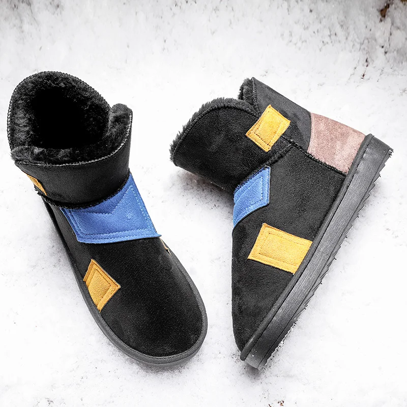 Warm Winter Men Ankle Boots Men Outdoor Walkin Footwear Winter Casual Shoes Men Plus Velvet High Top Snow Boots for Men Shoes
Warm Winter Men Ankle Boots Men Outdoor Walkin Footwear Winter Casual Shoes Men Plus Velvet High Top Snow Boots for Men Shoes