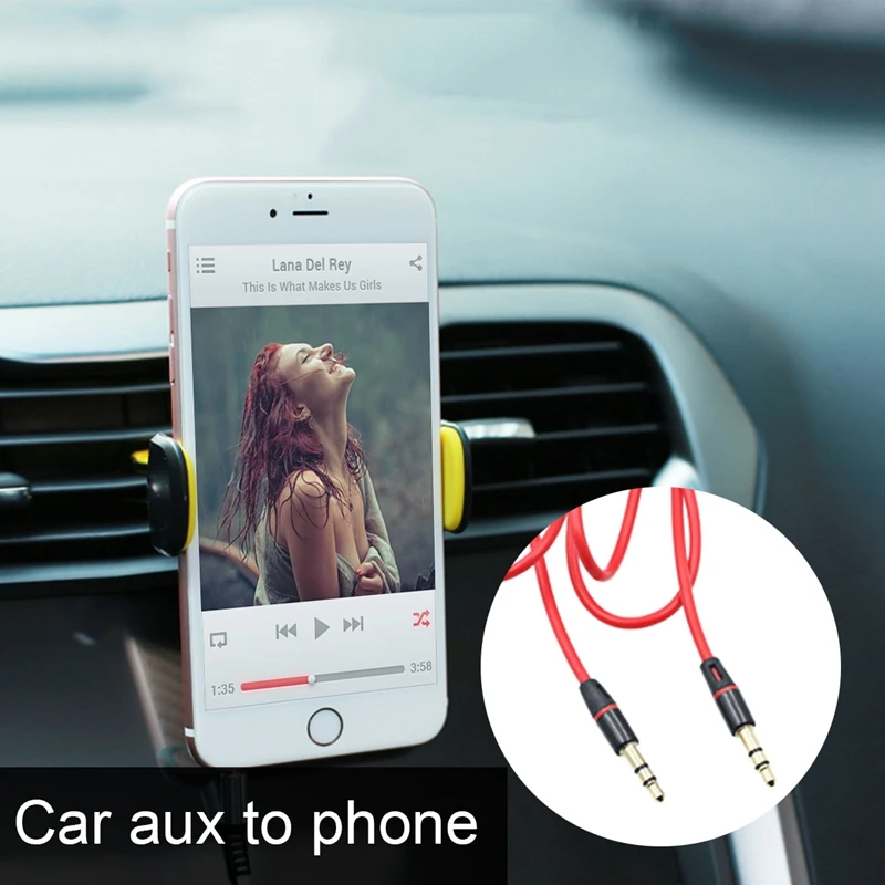 Top 3.5mm Male to Car Aux Auxiliary Cord Stereo Audio Cable for Phone iPod New | Электроника