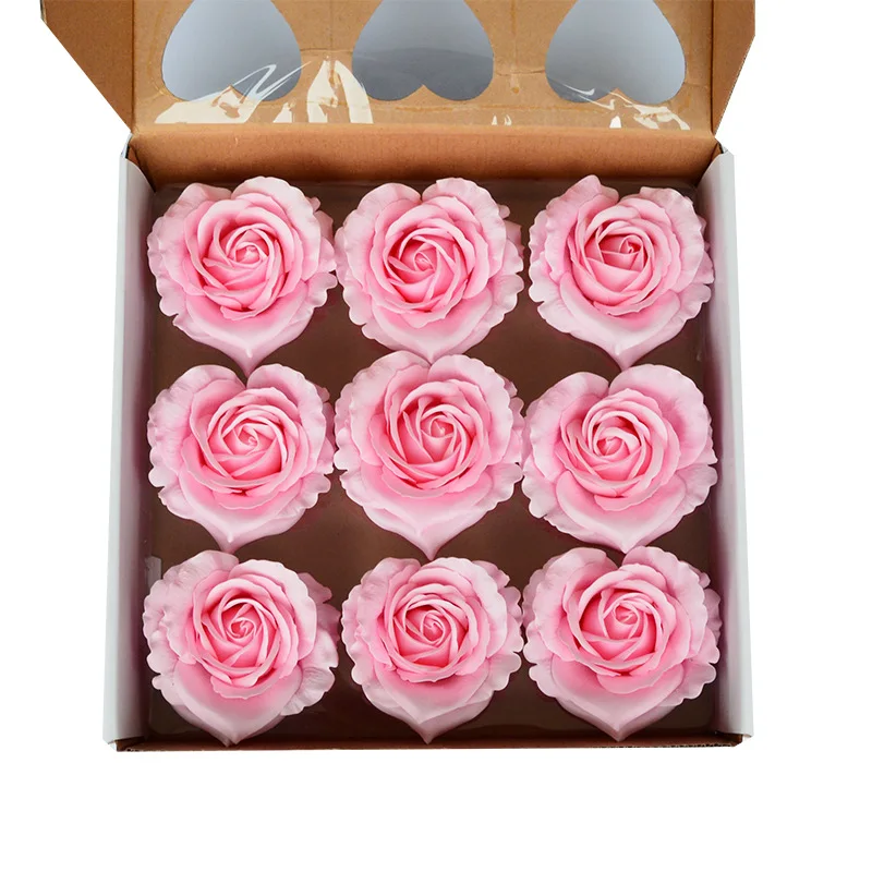 9pcs/box 10CM Soap Rose Artificial Rose Flower Head Soap Flower Love Gift DIY Wedding Banquet Home Decoration Anniversary Gift
9pcs/box 10CM Soap Rose Artificial Rose Flower Head Soap Flower Love Gift DIY Wedding Banquet Home Decoration Anniversary Gift