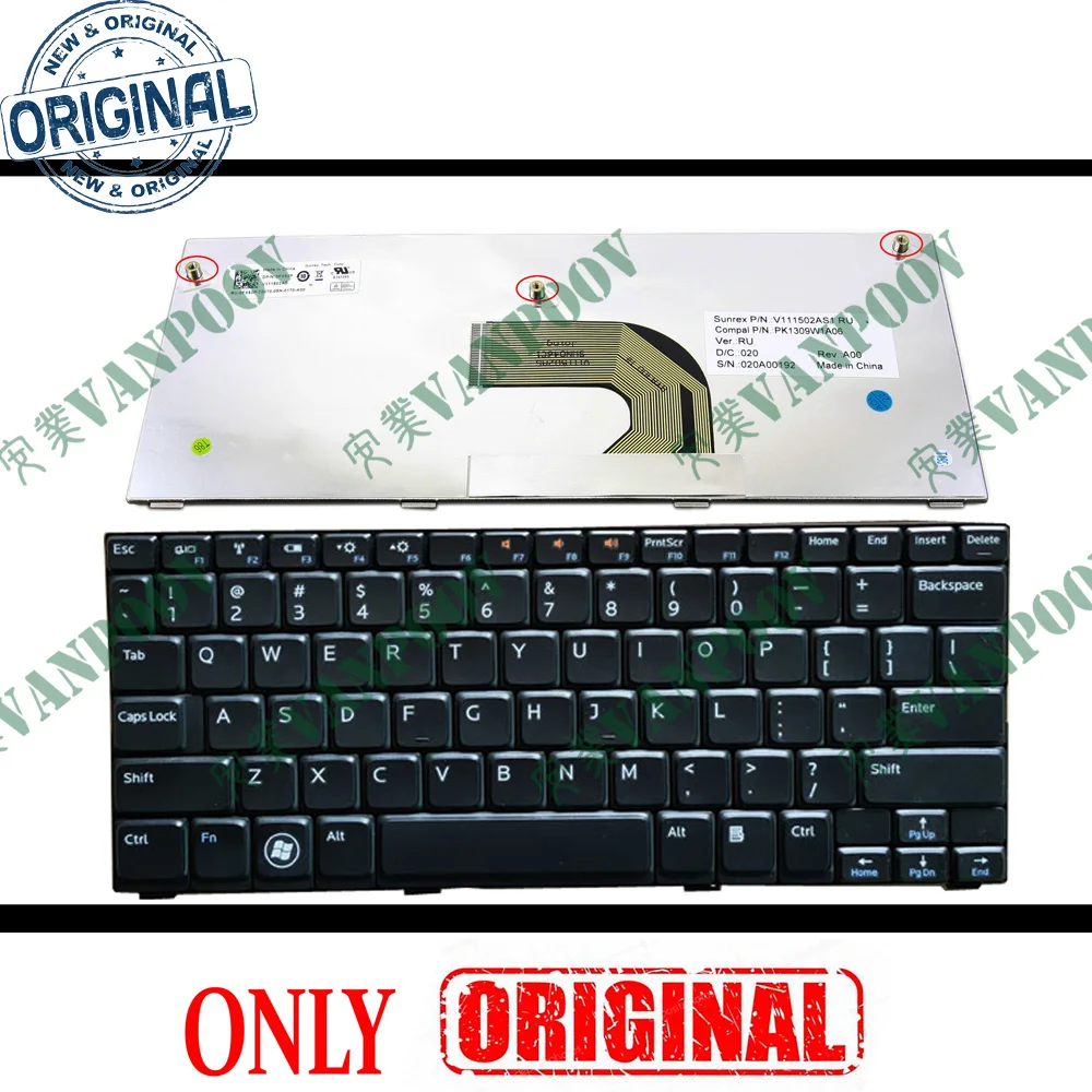 New RU Laptop keyboard for Dell for Inspiron Mini 10 1012 1018 Mini1012 Mini1018 Black Russian Version - V111502AS1 RU
New RU Laptop keyboard for Dell for Inspiron Mini 10 1012 1018 Mini1012 Mini1018 Black Russian Version - V111502AS1 RU